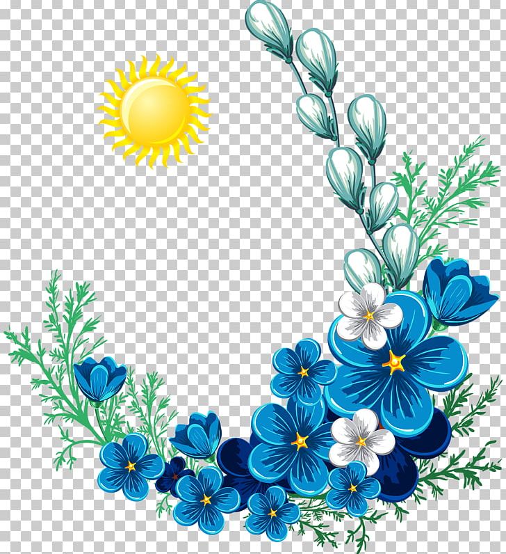 Easter Postcard PNG, Clipart, Blue, Branch, Cut Flowers, Drawing, Easter Free PNG Download