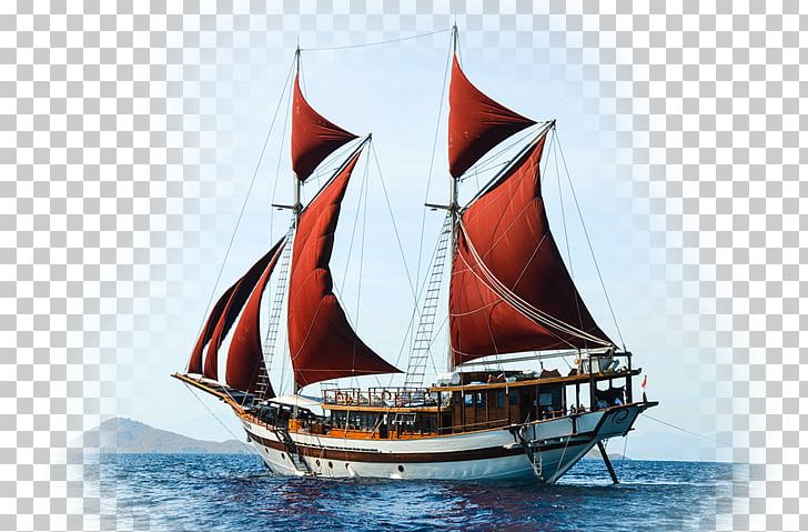 Sail Komodo National Park Liveaboard Cruising Yacht Charter PNG, Clipart, Brig, Brigantine, Caravel, Carrack, Indonesia Free PNG Download