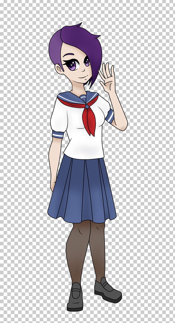Yandere Simulator Character School Uniform PNG, Clipart, Anime, Art, Cartoon, Character, Clothing Free PNG Download