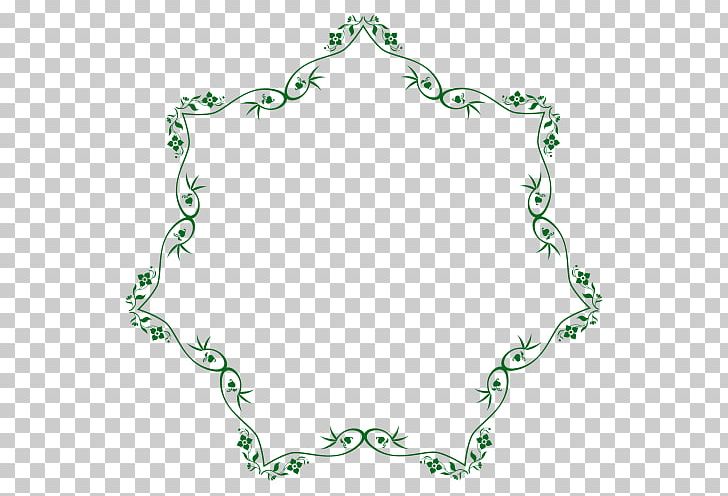 Flower Frames PNG, Clipart, Area, Body Jewelry, Border, Circle, Drawing Free PNG Download