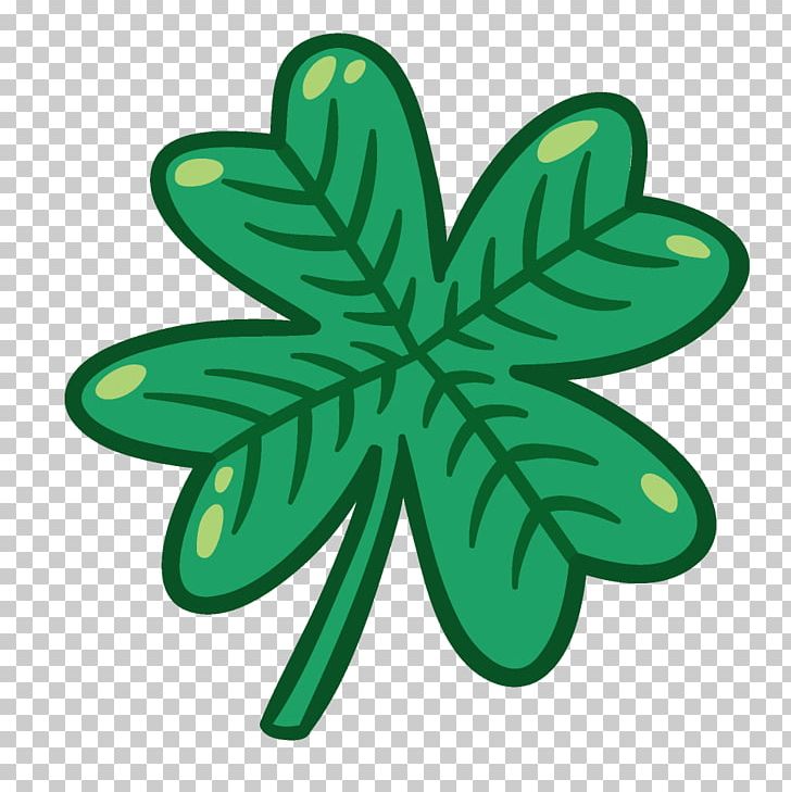 Four-leaf Clover Green Luck PNG, Clipart, Cartoon, Clover, Creative, Designer, Drawing Free PNG Download