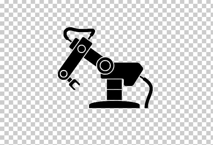 Robotic Arm Robotics Industrial Robot PNG, Clipart, Angle, Arm, Black And White, Hydraulics, Industrial Robot Free PNG Download