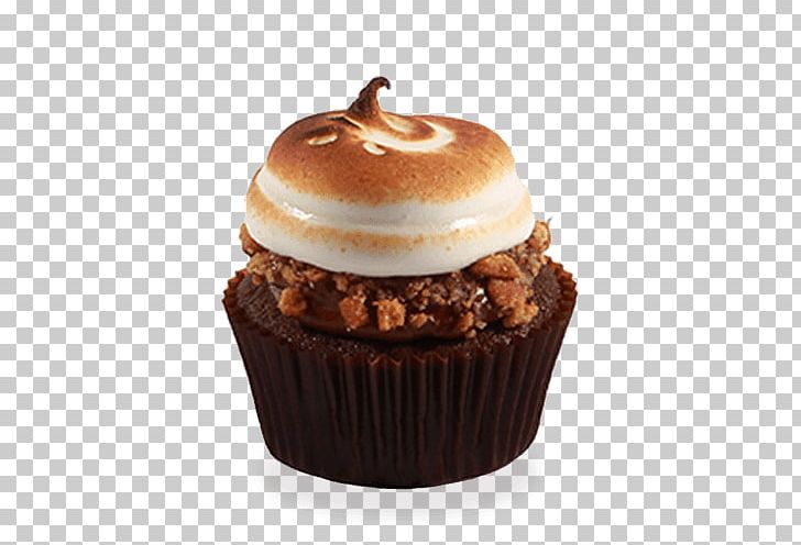 Cupcake S'more Fudge Frosting & Icing Milk PNG, Clipart, Buttercream, Cake, Caramel, Chocolate, Cream Free PNG Download