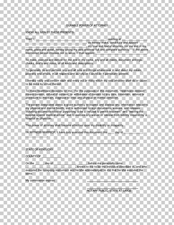 Document Power Of Attorney Form Deed Nevada PNG, Clipart, Angle, Area, Arizona, Attorney, Deed Free PNG Download
