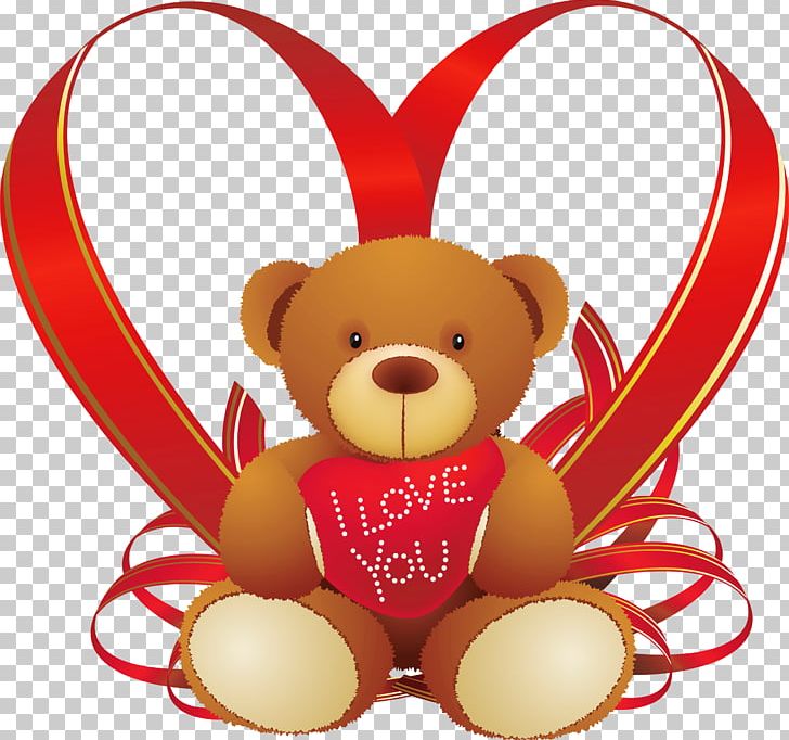 Teddy Bear Valentine's Day Heart PNG, Clipart, Animals, Bear, Desktop Wallpaper, Gift, Greeting Note Cards Free PNG Download