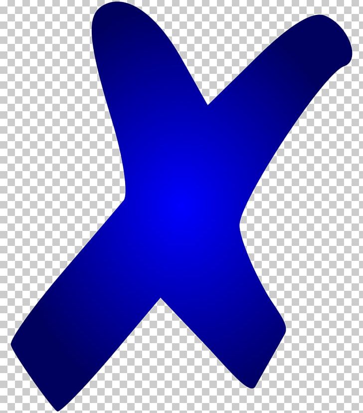 X Mark Computer Icons PNG, Clipart, Angle, Blue, Check Mark, Cobalt Blue, Computer Icons Free PNG Download