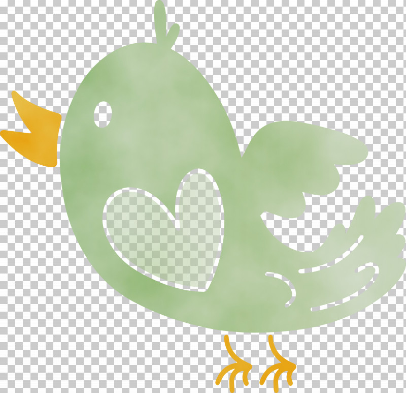 Leaf Plant Heart PNG, Clipart, Cartoon Bird, Cute Bird, Heart, Leaf, Paint Free PNG Download