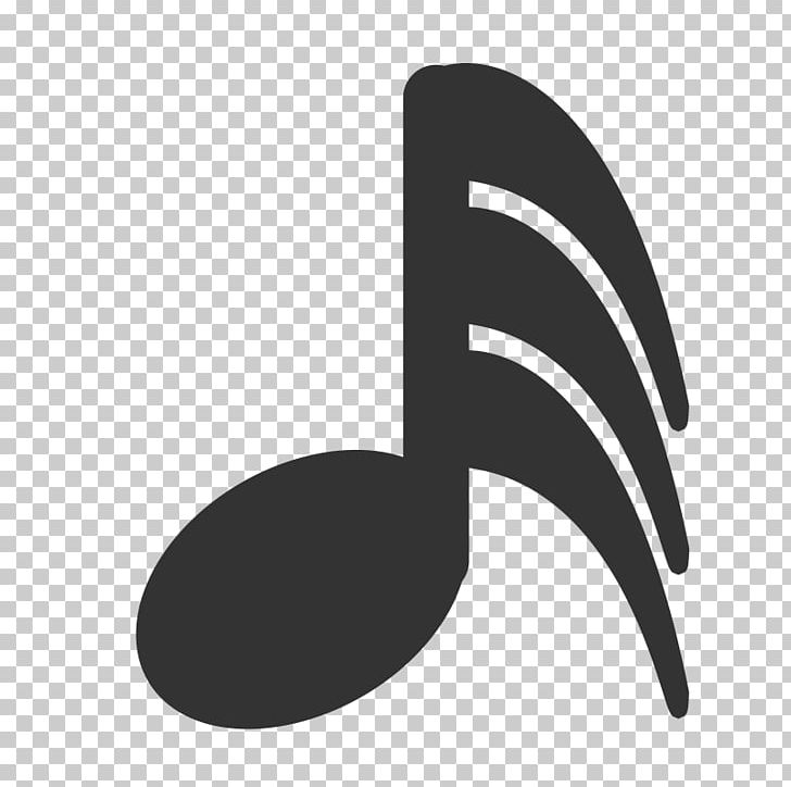 Musical Note Thirty-second Note PNG, Clipart, Angle, Art, Black, Black And White, Featuring Free PNG Download