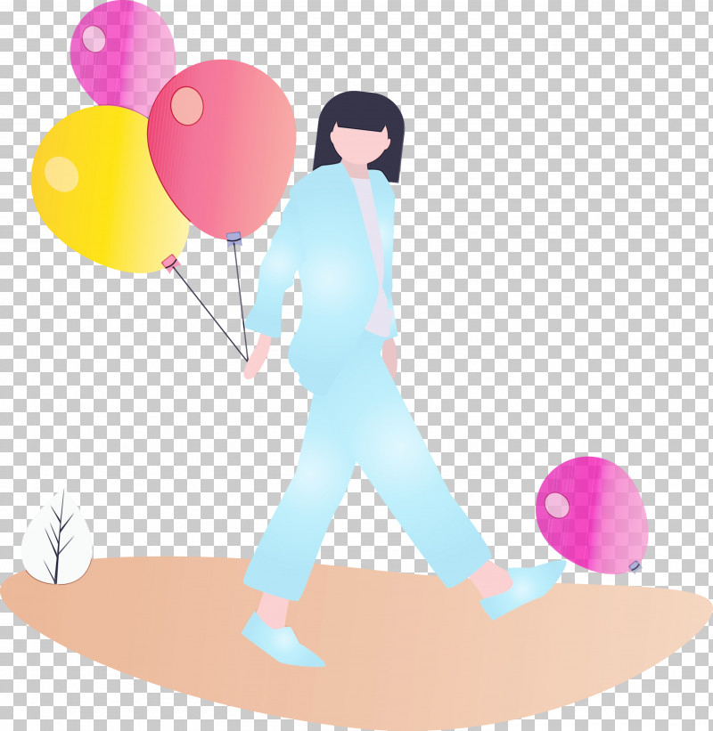 Cartoon Pink Balloon PNG, Clipart, Balloon, Cartoon, Happy Feeling, Paint, Party Free PNG Download