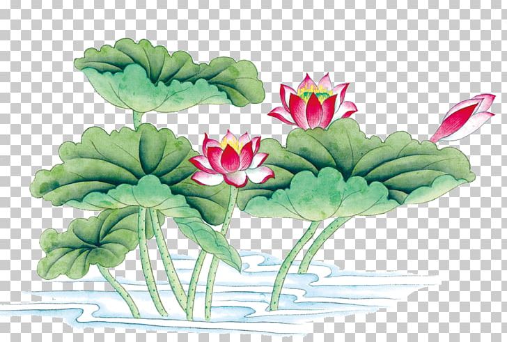 Bird-and-flower Painting Chinese Painting Gongbi Ink Wash Painting Chinoiserie PNG, Clipart, Aquatic Plant, Birdandflower Painting, Chinese Painting, Flower, Flowering Plant Free PNG Download