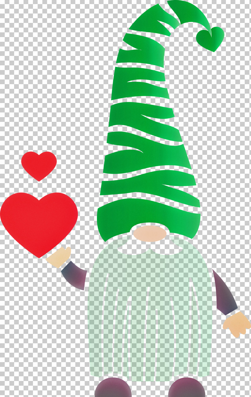 Gnome Loving Red Heart PNG, Clipart, Christmas, Gnome, Loving, Red Heart, Tree Free PNG Download