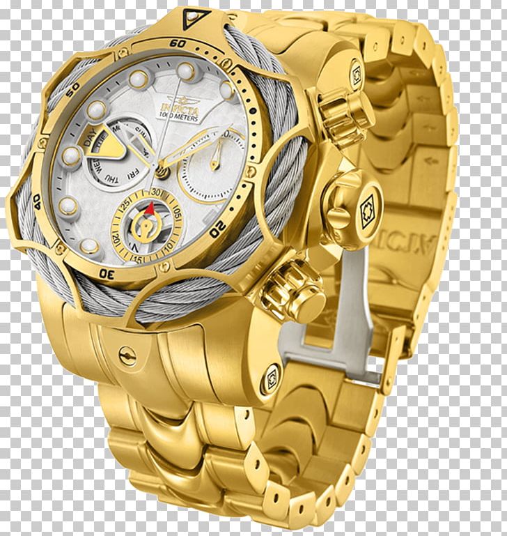 Gold Invicta Watch Group Jewellery Skeleton Watch PNG, Clipart, Blue, Bracelet, Brand, Clothing Accessories, G 10 Free PNG Download