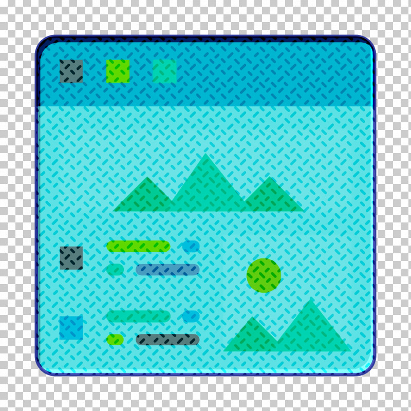 Layout Icon Picture Icon User Interface Vol 3 Icon PNG, Clipart, Aqua, Green, Layout Icon, Picture Icon, Square Free PNG Download