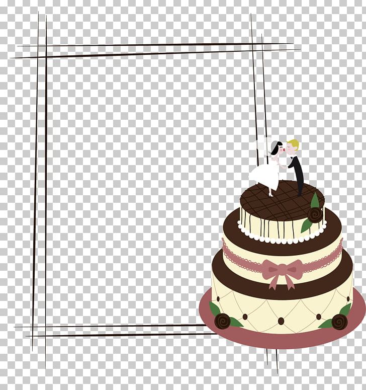 Wedding Cake Birthday Cake PNG, Clipart, Birthday Background, Birthday Vector, Border, Border Frame, Border Vector Free PNG Download