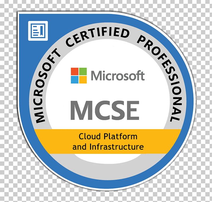 MCSA Windows Server 2016 Microsoft Certified Professional PNG, Clipart, Area, Brand, Circle, Computer Network, Computer Servers Free PNG Download