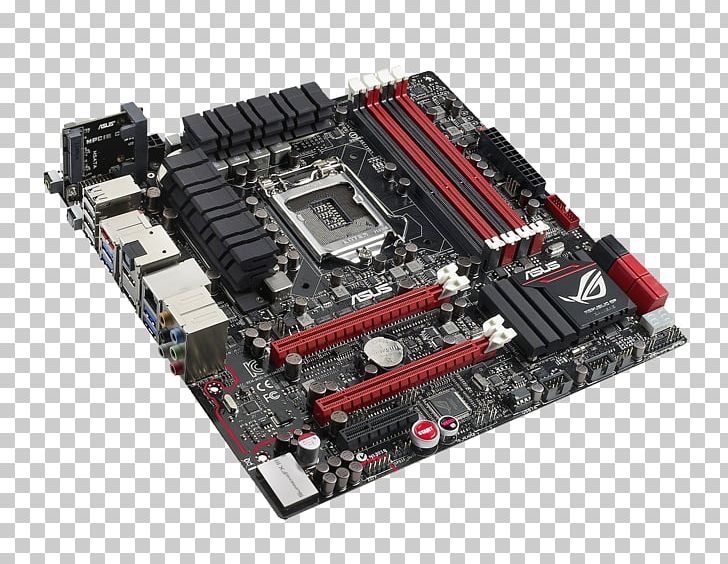Intel LGA 1155 MicroATX Republic Of Gamers Motherboard PNG, Clipart, Asus, Atx, Central Processing Unit, Computer Component, Computer Hardware Free PNG Download