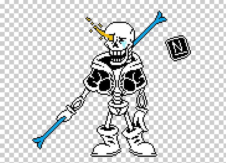 Undertale Sprite Papyrus Pixel Art PNG, Clipart, Area, Art, Artwork, Black And White, Cartoon Free PNG Download