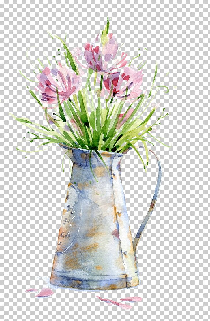 Watercolor Painting Canvas Print Poster PNG, Clipart, Artificial Flower, Canvas, Crea, Creative, Decorative Free PNG Download