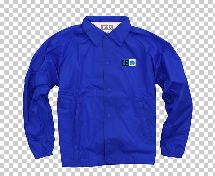 Glassjaw Windbreaker Everything You Ever Wanted To Know About Silence Polar Fleece Sleeve PNG, Clipart, Blue, Button, Clothing, Cobalt Blue, Electric Blue Free PNG Download