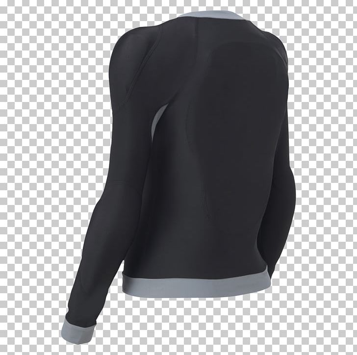 Long-sleeved T-shirt Long-sleeved T-shirt Jacket PNG, Clipart, Active Undergarment, Black, Clothing, Clothing Accessories, Collar Free PNG Download