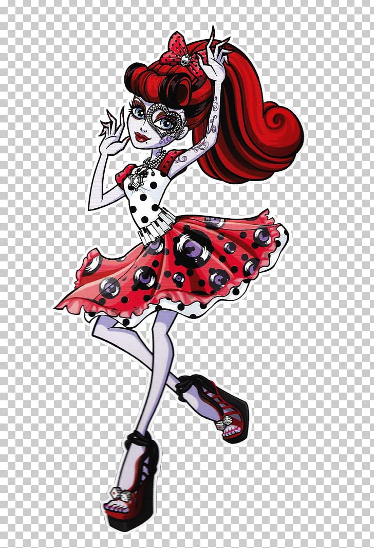 Monster High: Ghoul Spirit Doll Operetta The Phantom Of The Opera PNG, Clipart, Art, Character, Costume Design, Drawing, Fictional Character Free PNG Download