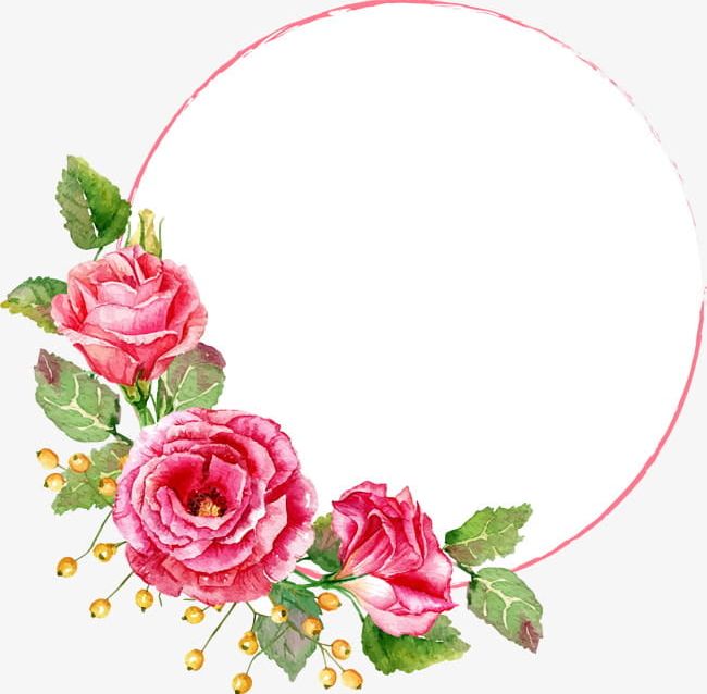 Red Flower Circle PNG, Clipart, Botany, Circle, Cut Flowers, Decora, Design Free PNG Download