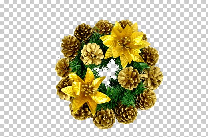 Conifer Cone Cut Flowers Christmas Garland PNG, Clipart, Artificial Flower, Christmas, Christmas Card, Christmas Tree, Conifer Cone Free PNG Download