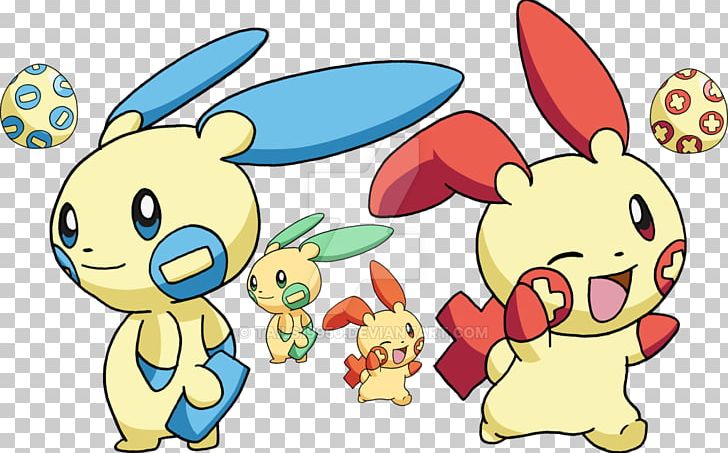 Plusle Minun Pikachu Pokémon Art PNG, Clipart, Area, Art, Artwork, Deviantart, Drawing Free PNG Download