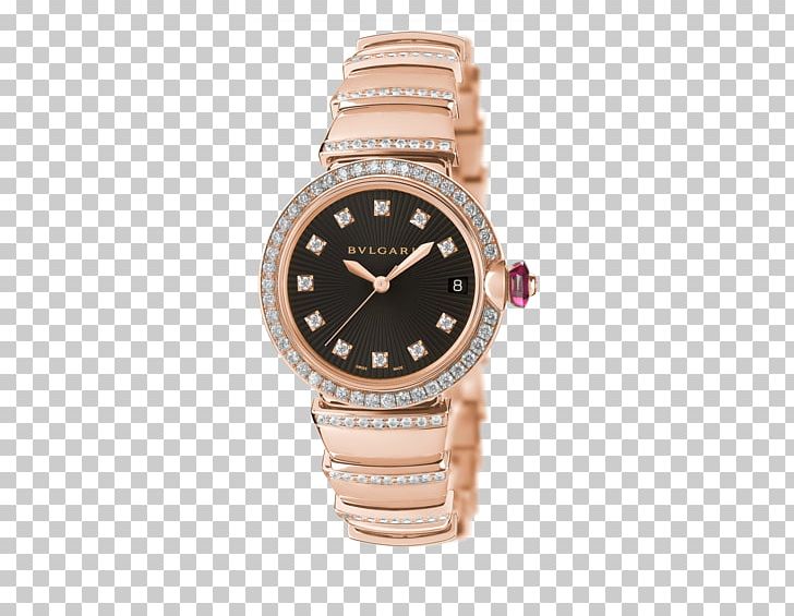 Bulgari Automatic Watch Jewellery Citizen Holdings PNG, Clipart, Accessories, Automatic Watch, Bracelet, Brand, Brown Free PNG Download