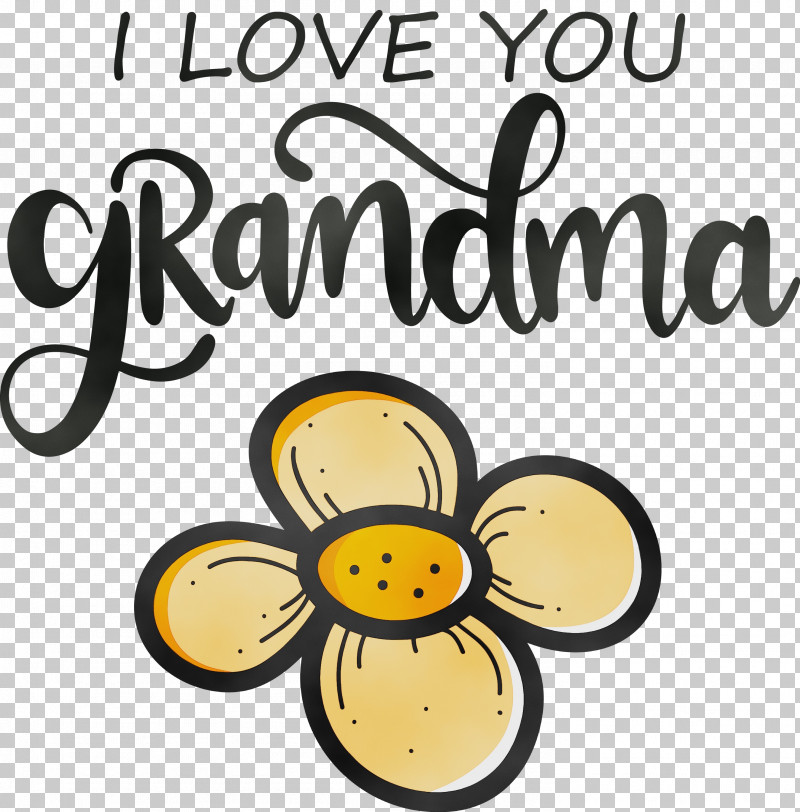 Smiley Cartoon Smile Happiness Yellow PNG, Clipart, Cartoon, Flower, Geometry, Grandma, Grandmothers Day Free PNG Download