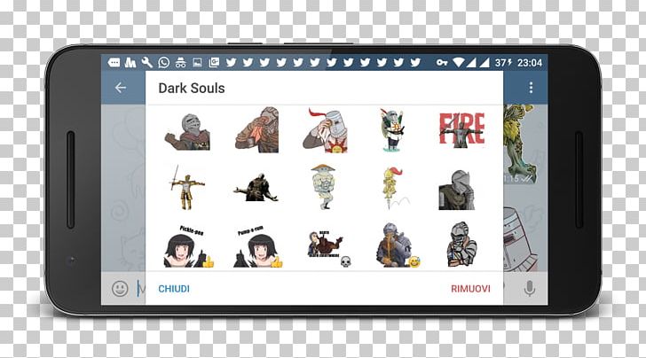 Smartphone Sticker Telegram Dark Souls Video Game PNG, Clipart, Communication, Communication Device, Electronic Device, Electronics, Gadget Free PNG Download