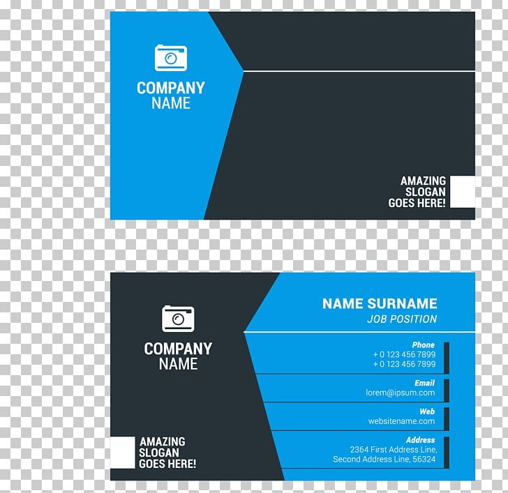 Business Card Surname Visiting Card Illustration PNG ...