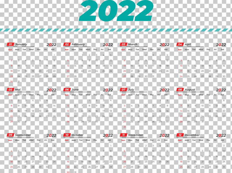 Printable Yearly Calendar 2022 2022 Calendar Template PNG, Clipart, Calendar System, Geometry, Line, Mathematics, Meter Free PNG Download