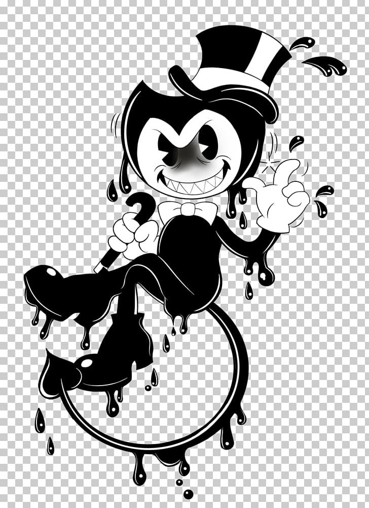 Bendy And The Ink Machine Visual Arts PNG, Clipart, Art, Artist, Bendy And The Ink Machine, Black, Black And White Free PNG Download
