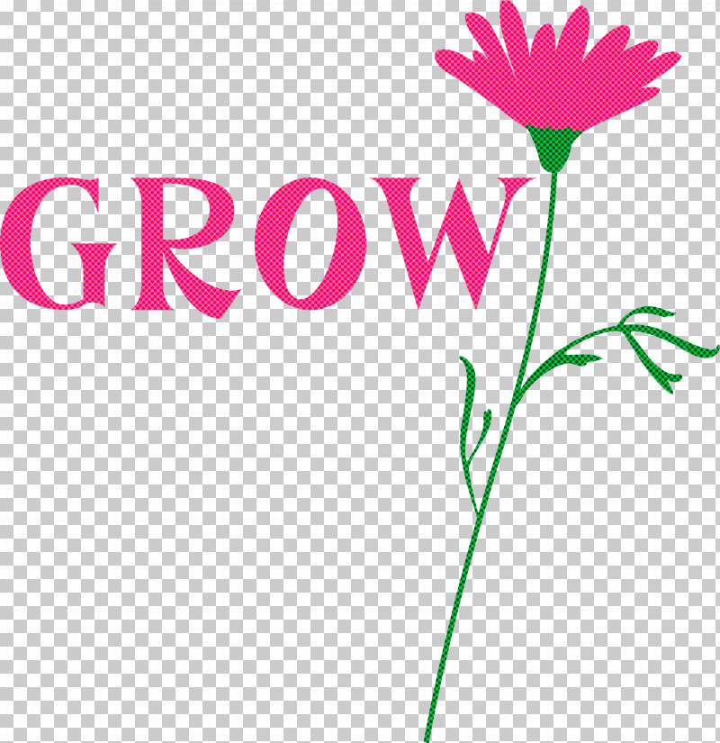 GROW Flower PNG, Clipart, Cricut, Drawing, Flower, Grow, Logo Free PNG Download