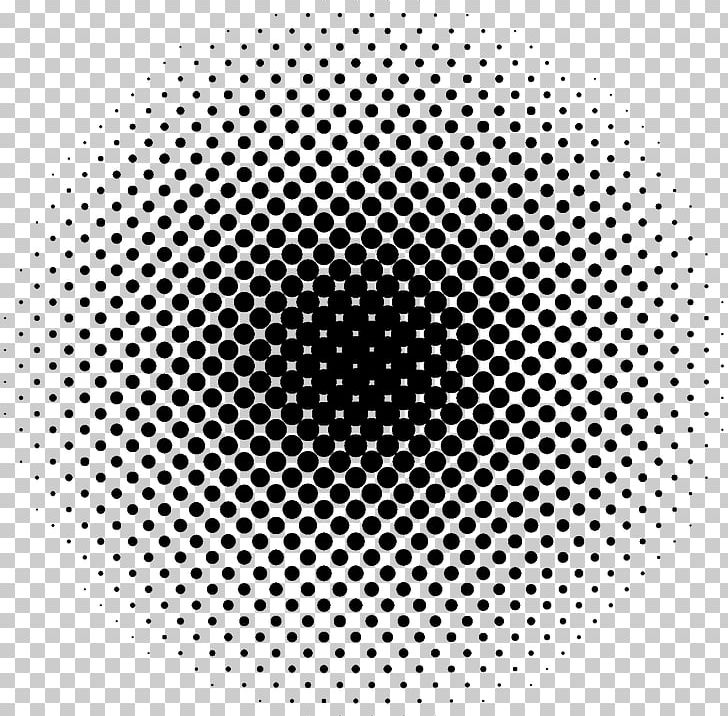 Halftone Circle PNG, Clipart, Area, Black And White, Circle, Color, Color Gradient Free PNG Download