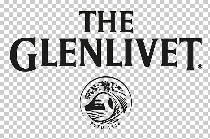 The Glenlivet Distillery Scotch Whisky Single Malt Whisky Whiskey Speyside Single Malt PNG, Clipart, Area, Black, Black And White, Brand, Brennerei Free PNG Download