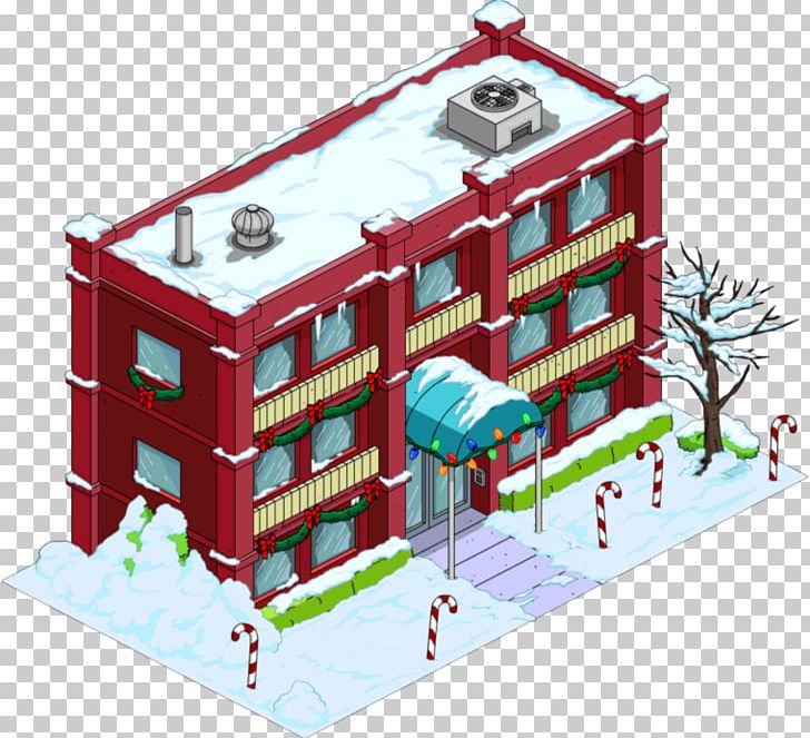 The Simpsons: Tapped Out Apu Nahasapeemapetilon Edna Krabappel Christmas House PNG, Clipart, Apartment, Apu Nahasapeemapetilon, Building, Christmas, Edna Krabappel Free PNG Download