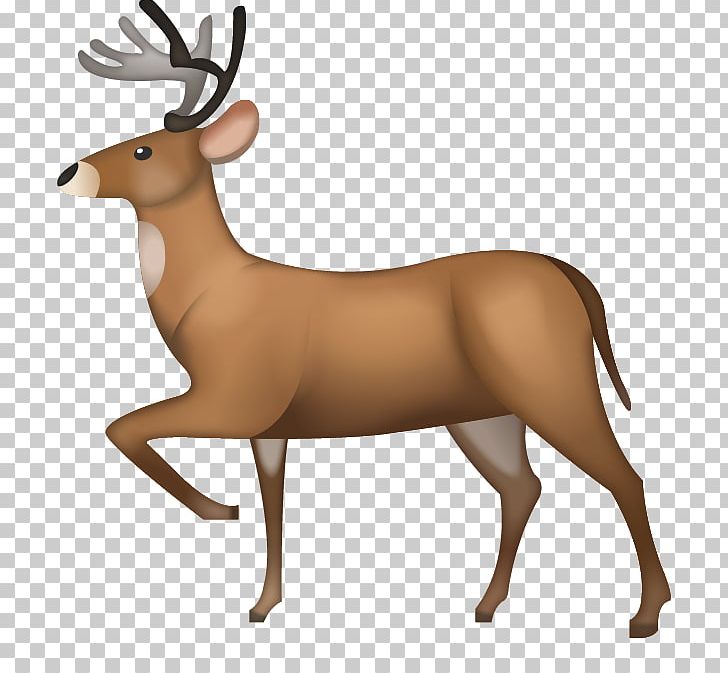 Reindeer Emoji IPhone PNG, Clipart, Animal Figure, Antler, Cartoon, Computer Icons, Cronologia Delle Versioni Di Ios Free PNG Download