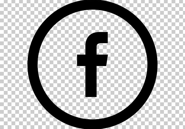 facebook logo black and white