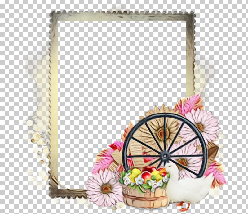 Picture Frame PNG, Clipart, Flower, Paint, Picture Frame, Watercolor, Wet Ink Free PNG Download