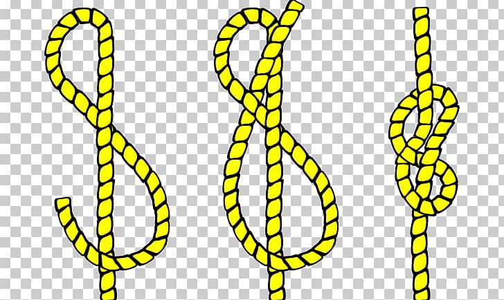 Figure-eight Knot Rope Sailing PNG, Clipart, Artwork, Black And White, Bowline, Bowline On A Bight, Circle Free PNG Download