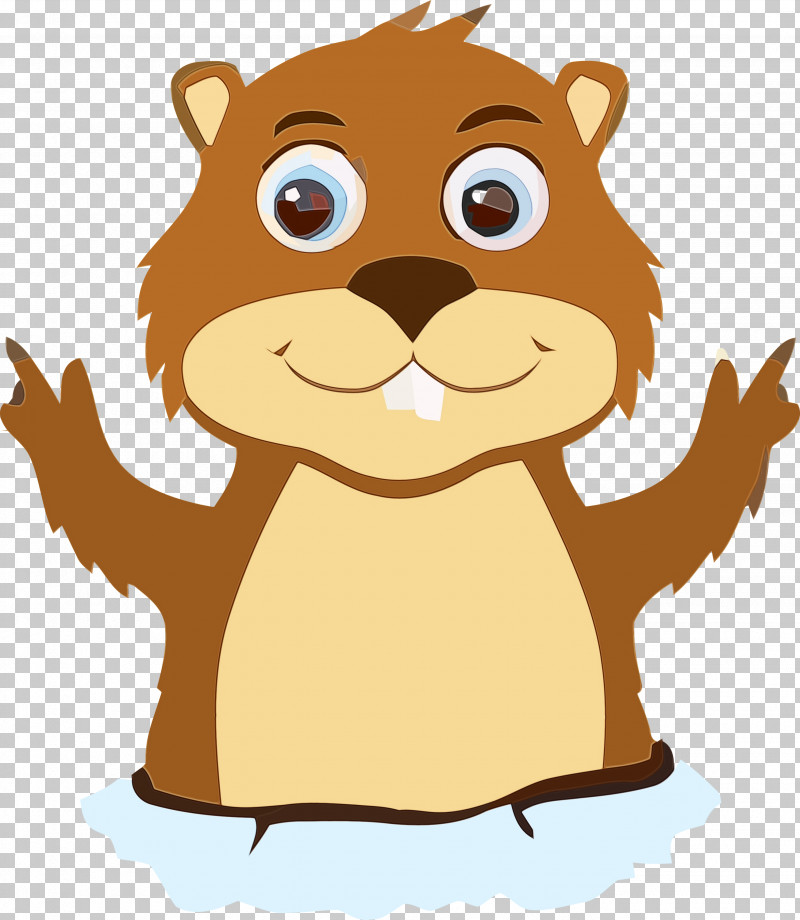 Cartoon Squirrel Waving Hello Smile Pleased PNG, Clipart, Cartoon, Groundhog, Groundhog Day, Happy Groundhog Day, Paint Free PNG Download