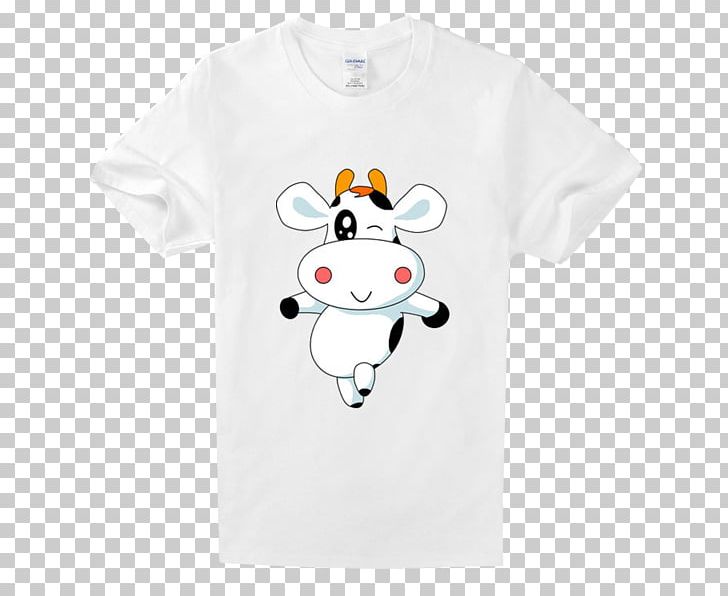 Cattle T-shirt Pillow Clarabelle Cow Drawing PNG, Clipart, Active Shirt, Art, Brand, Cartoon, Cattle Free PNG Download