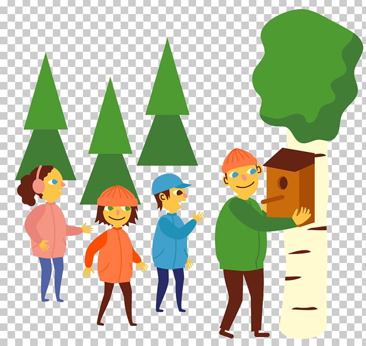 Christmas Tree Christmas Ornament Human Behavior PNG, Clipart, Art, Behavior, Cartoon, Character, Christmas Free PNG Download