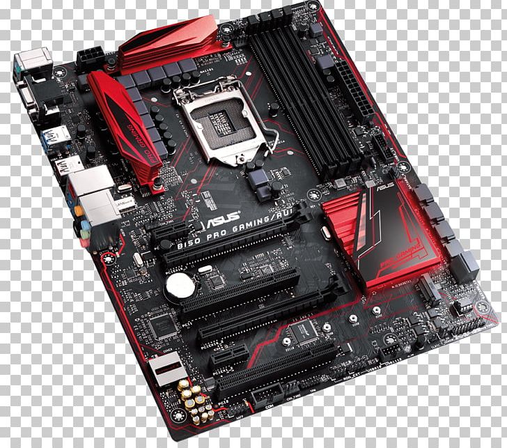 Intel LGA 1151 Motherboard ASUS DDR4 SDRAM PNG, Clipart, Asus, Atx, Chipset, Computer Component, Computer Hardware Free PNG Download