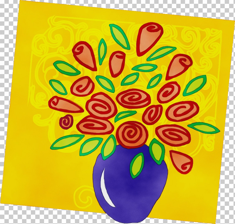 Yellow Towel PNG, Clipart, Floral, Flower, Paint, Potted, Towel Free PNG Download