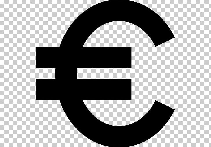 Currency Symbol Euro Sign Coin PNG, Clipart, Angle, Area, Black And White, Brand, Cent Free PNG Download