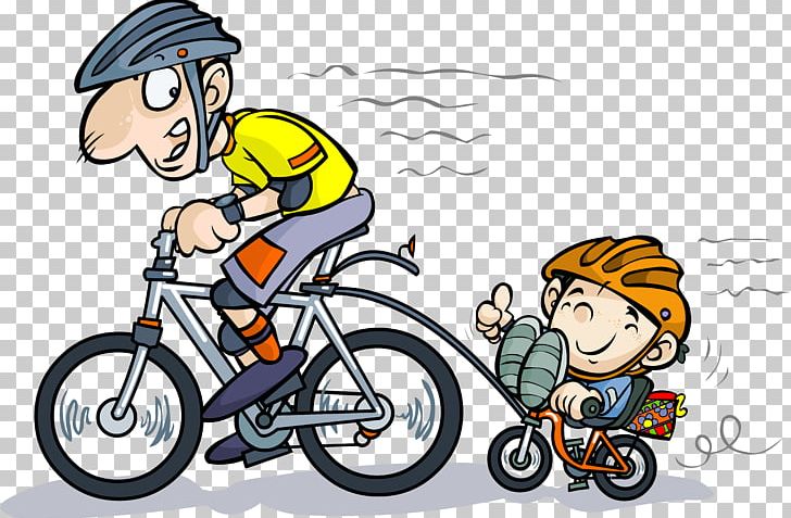 Bicycle Cycling Cartoon PNG, Clipart, Abike, Art, Artwork, Bicycle, Bicycle Accessory Free PNG Download