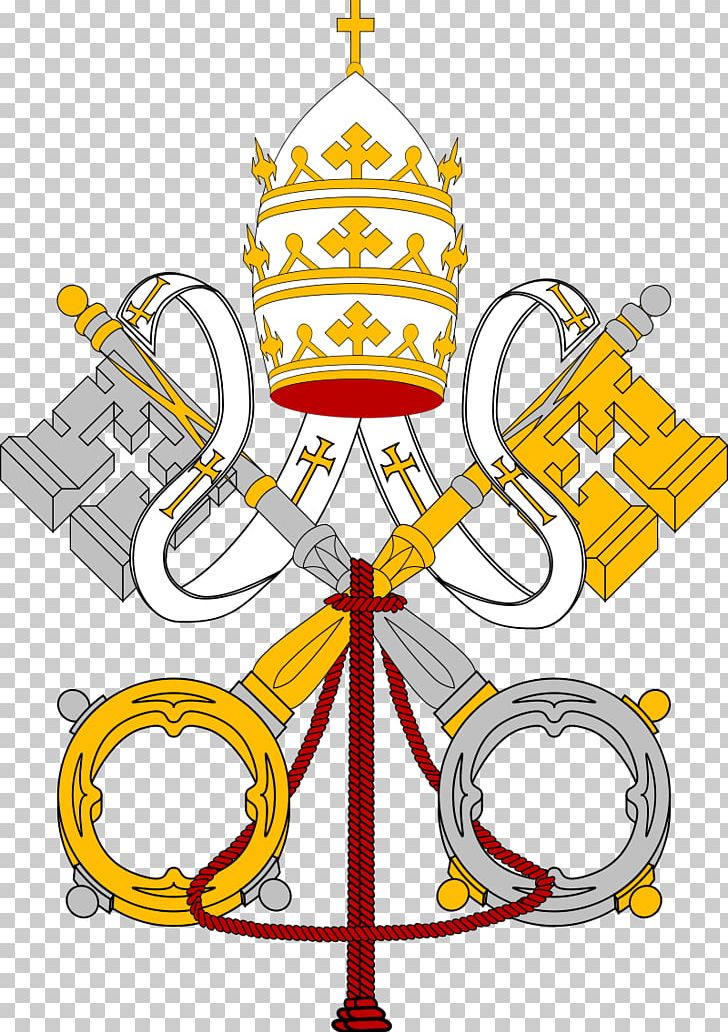 Coats Of Arms Of The Holy See And Vatican City St. Peter's Basilica Flag Of Vatican City Coat Of Arms PNG, Clipart, Artwork, Heraldry, Keys Of Heaven, Line, Miscellaneous Free PNG Download